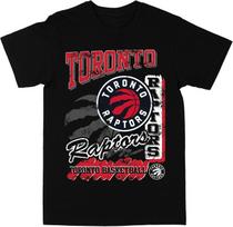 Philcos Toronto Raptors Vintage Distressed Black T-Shirt XXXXL juoda