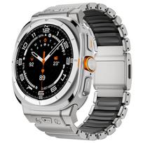 Prabangus titano dirželis, skirtas Samsung Galaxy Watch Ultra 2025, metalinis laikrodžio dirželis, skirtas SAMSUNG GALAXY WATCH ULTRA 47MM 2024, priedai Galaxy Ultra (2025)&Titanium black