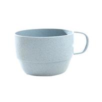 Drinking Cup Eco-friendly Easy Clean ABS Plastic Tea Cup for Milk mėlyna