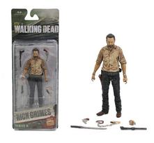 Filmas The Walking Dead Veikėjai Rick Grimes Michonne Bungee Ford PVC Veiksmo figūrėlė Kolekcinis modelis Žaislai 15cm no box gray