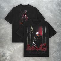 Vintažiniai Devil May Cry Marškinėliai Y2K Retro Žaidimų Marškinėliai Vyrams Moterims Per dideli Marškinėliai Medvilniniai Laisvi Streetwear Harajuku Moteriški Vyriški Drabužiai S white