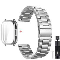 NEW Case+Luxury Metal Strap For Redmi Watch 5 Active TPU Soft Case For Xiaomi Redmi Watch 5 Lite StainlessSteel Watchband Correa Redmi Watch 5 Lite gray