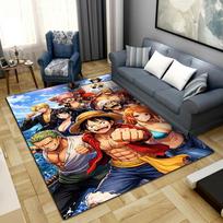 Anime One Piece Prabangus Spausdintas Kilimas Svetainė Namų Mados Dekoras Biuro Stalas Kėdė Kilimas LXR133 60x90cm