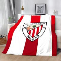 Jjjjhlki33 Athletic Bilbao Logo Cubierta Manta Franela Dormitorio Salón Manta Ventilador Regalo Decoración Del Hogar 75cm x 90cm gray