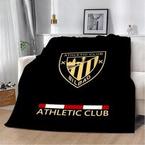 Jjjjhlki33 Athletic Bilbao Logo Cubierta Manta Franela Dormitorio Salón Manta Ventilador Regalo Decoración Del Hogar 100cm x 150cm