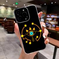 Žaidimo Zeldas Legends telefono dėklas, skirtas IPhone 17 Air 16 E 15 14 13 12 Mini 11 Pro Max, skaidrus apsauginis nuo kritimo dėklas iPhone 15 Plus