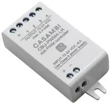 Solar Plus Lankstus belaidžio valdymo modulis. „Casambi PWM4“, keturi nepriklausomi išėjimai vienos spalvos, RGB, RGBW ir TW valdymui.