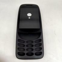 Nokia 6310 2021 4G Baterijos dangtelio korpusas be klaviatūros Pakeisti juoda