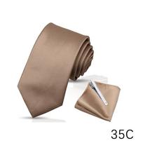 Vyriškas bordo ir juodų dryžuotas kaklaraištis ir nosinaitė – 7,5 cm, idealus verslui ir vestuvėms beige