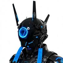 Kibernetinio pasaulio vado COS šalmas, Mechaninė šarvuotė, Technologinė baro susibūrimo LED kaukė, Roboto kaukė black