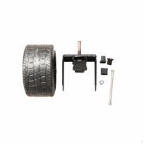 Didelio našumo pasukamas ratukas su dvigubais guoliais Kempingo vežimėlio ratas Atsparus dilimui Sulankstomo vežimėlio pakeitimas Wheel SET