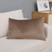30X50/40X60/60X80CM Aksominis stačiakampis pledo pagalvės užvalkalas Didelio dydžio juosmens pagalvės užvalkalas Dekoras Namų dekoratyvinis pagalvės užvalkalas 30x50cm