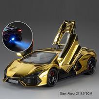 1 skalė:24 Countach Lp500S Revuelto Sportinio Automobilio Modelis Žaislas Priekinių Ratų Vairavimas Metalo Lietas Superautomobilių Modeliai Interaktyvūs Žaislai black