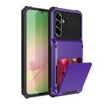 Piniginė Kortelės Telefono Dėklas Samsung S26 S25 S24 S23 S22 S21 S20 S10 FE Plus EDGE Ultra 5G Kortelės Lizdas Atverčiamas Paslėpta Kišenė Kietas Dangtelis Galaxy S20 FE