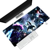Žaidimų pelės kilimėlis Anime Solo Leveling Didelis stalo kilimėlis XXL Kompiuterio priedai Pelės kilimėlis 900x400 Apvirintas kraštas Guminis klaviatūros kilimėlis 30cmx60cm(11.8x23.6inch)