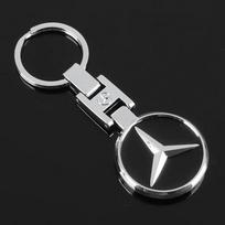 naujas automobilio raktų pakabukas Raktų grandinėlė Automobilio emblema Raktų žiedas Priedai Mercedes Benz AMG Smart GLC Brabus W204 W205 W124 C200L W108 W168 UO4 black