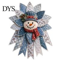 Siuvimo rinkiniai pradedantiesiems Šventinė dygsniuota Kalėdinė durų puošmena „Pasidaryk pats“ rinkinys, Amžinai žaliuojantis medis, 3D paminkštintas patchwork amatų projektai Suaugusiųjų rinkinys Pradedantiesiems, D