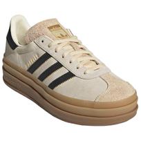 Adidas Originals Gazelle Atsparūs trinčiai Žemi Kateboardingo Batai Moteriški Smėlio spalvos Juodi JS3892 39⅓ beige
