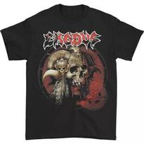SALE EXODUS Band New Black T-Shirt Unisex Cotton Vintage Tee S brown