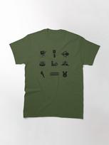 Depeche Mode Black celebration symbols Classic T-Shirt 3XL white