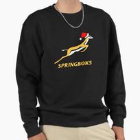 Unisex Cotton Sweater Pullover Hoodie Printed Sweater Christmas Springbok Pullover Sweatshirt Casual Long Sleeve Sweatshirt S (45-50kg) juoda