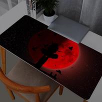 Naruto Itachi Uchiha Mouse Pads Gamer PC Computer Large  XXL Desk Mat Keyboard Anime Gaming Accessories Mousepad Carpet 30x60cm black