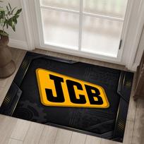 JCB Design Crystal Velvet Carpet Cozy Non?Slip Printed Rug For Bedroom Living Room Entrance 40cmx60cm