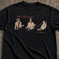 Jeff Buckley „So Real“ grafinis marškinėlis, 90-ųjų muzikos marškinėlis 110 black