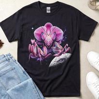 Orchid Mantis Shirt, Watercolor Praying Mantis Tee, Bugs Life Shirt, Nature Lover Apparel, Beautiful Praying Matis Shirt 2XL pink