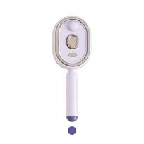 Aoifn Electric Spray Hair Brush, Air Cushion Massage Comb with Red Light, Cordless Detangling Steam Brush for Frizz Control rožinė