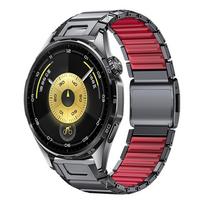 Warrior Huawei GT7 Pro dirželis: 22 mm titano magnetinis sagtelis laikrodžiui GT 22mm gray