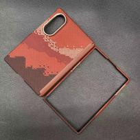 For Samsung Galaxy Z Fold8 Z Fold 8 Kevlar Carbon Fiber Case Magnetic Hinge Protective Slim Design Anti-Drop Shockproof Cover Galaxy Z Fold 8