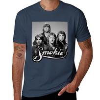 Smokie Band TShirt Durable Work Wear TShirt 3XL gray