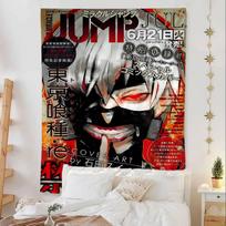 Anime Tokyo Ghoul Cartoon Tapestry Wall Hanging Decoration Household Home Decor 150X200CM