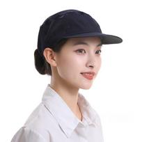 Dust-Proof Workshop Catering Hat Food Factory Work Hat Canteen Work Hat Baseball Cap black