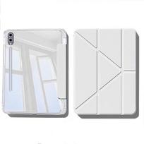 Y-Fold Smart Case for Samsung Galaxy Tab S11 S10 Lite FE Plus 13.1 12.4   S9 FE 10.9 S8 S7 A9 A11 8.7  Plus 11  Shockproof Cover Tab A11 8.7 inch pilka