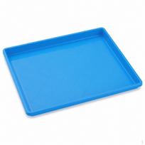 Pet Dog Cage Litter Pan Thickened Waste Tray for Kennels and Cages Length 58cm*Width 49cm*Height Length 58cm*Width mėlyna