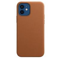 Odinis dėklas, skirtas iPhone 14 13 12 Pro Max Mini su Magsafing magnetiniu dangteliu, skirtas iPhone 13 Pro Max dangteliui For iPhone 12 12Pro ruda
