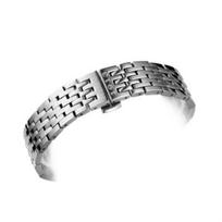 19 mm Le Locle serijos T006407A T006408A T006407.408 serijos laikrodžio apyrankė Tvirtas nerūdijančio plieno apyrankės vyriškas dirželis T006 apyrankė T006-19mm sidabras