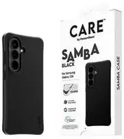 Panzer Glass CARE by PanzerGlass Samba dėklas, juodas su Qi ryšiu, Samsung Galaxy S26, juodas
