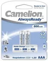 Įkraunamos baterijos Camelion C_R_2305, 800 mAh, 2 vnt.