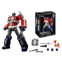 KBB KO MP10 MP10V Optimu Primal Commander Prime G1 Transformuojamas Masterpiece Veiksmo Figūrėlės Žaislo Modelis MP Deformuojamas Automobilis Robotas gray
