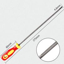 Apvalus didelio anglies plieno galandimo grandininių pjūklų grandininis dildų galandiklis 4/4,8/5,5 mm 4.8mm