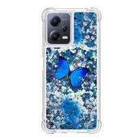 Redmi Note 12 Pro dėklas Funda Xiaomi Redmi Note 12 Pro dėklui Greitai judantis skystas dėklas su blizgučiais ant Redmi Note12 12Pro telefono dėklų Redmi Note 12 Pro