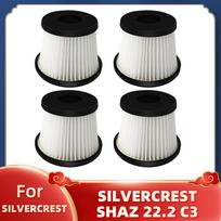 Suderinamas su SILVERCREST SHAZ 22.2 C3 rankiniu akumuliatoriniu dulkių siurbliu, Hepa filtro pakeitimas, atsarginės dalys, priedai