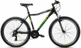 Dviratis Romet Rambler R6.1 JR 2025 juodas-žalias-pilkas-15" / S (Dydis: 15" / S)