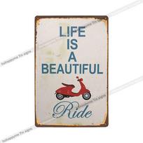 Lambretta variklis Vintažinis metalinis ženklas Plokštelė Dekoras Motociklo Garažas Baras Sienos menas Plakatas Plokštelė Namų dekoras 20x30cm 20x30cm（7.8x11.8inch） gray