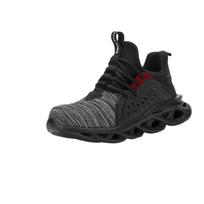 Non-slip and Waterproof Work Shoes Steel Baotou Anti-smash, Stab-proof and Wear-resistant Labor Insurance Shoes Safety Shoes 44 black
