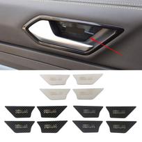 Skirta Volkswagen VW ID.4 ID4 2022 2023 automobilio salono dalies taisymas vidinių durelių rankenos dubens dangčio apdailos lipdukas anti Matte Silver black