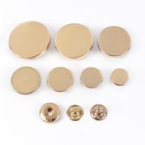 Meetee 100Sets 10-17mm Metal Button 14 Colors Press Studs for Leather Clothes Bags Decor Snap Fasteners Kit Sewing Accessories 10mm 655-100Sets